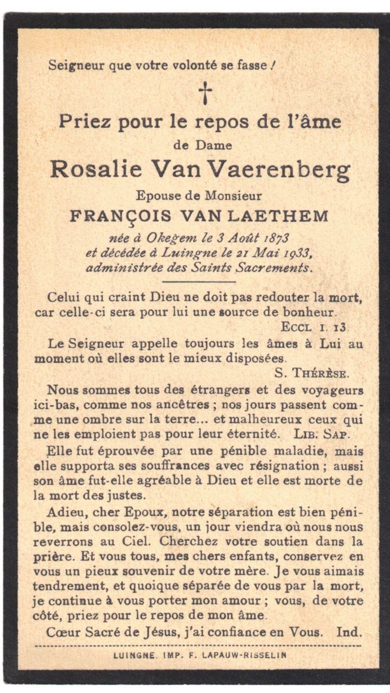 Van Vaerenbergh Rosalie