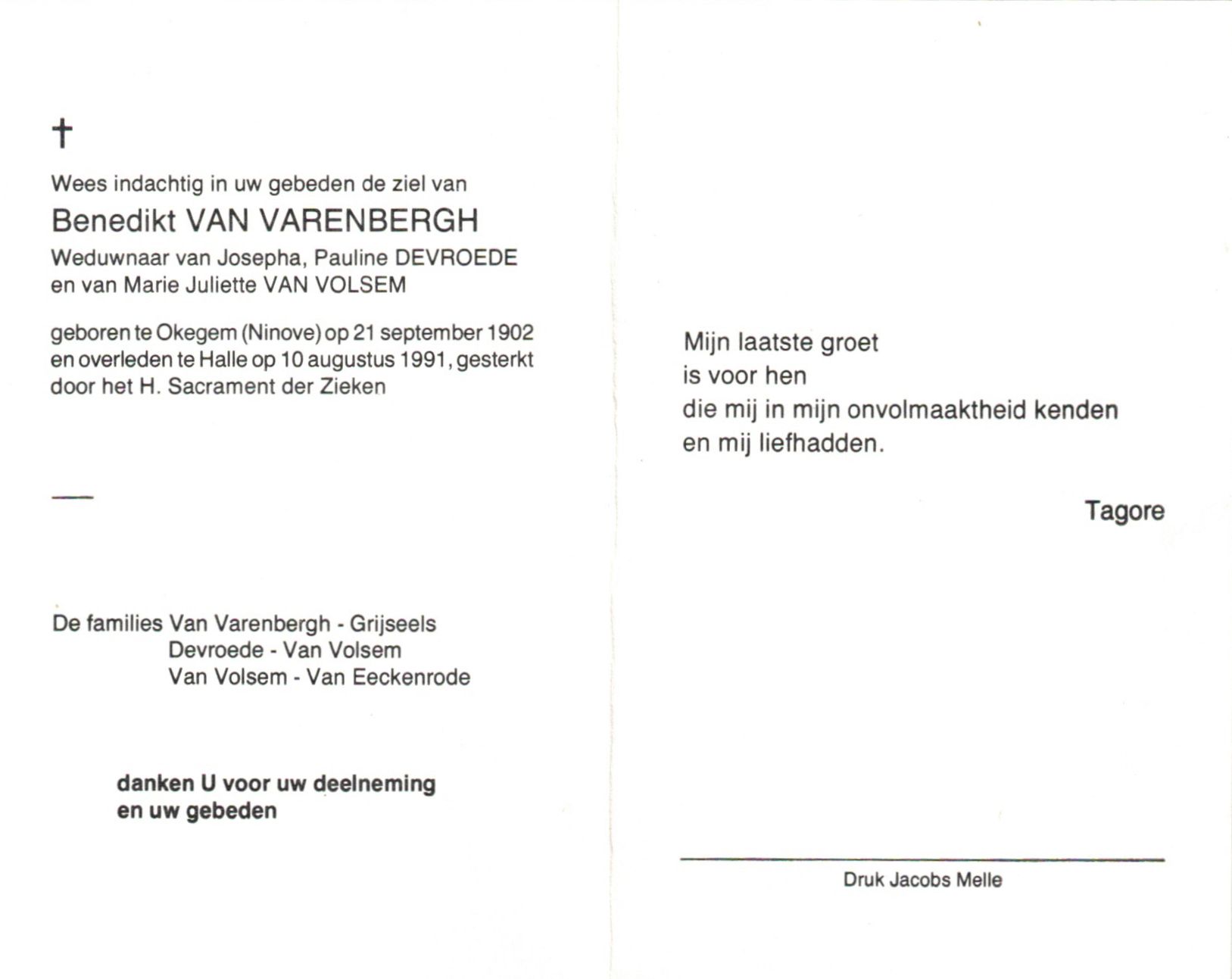 Van Varenbergh Benedikt