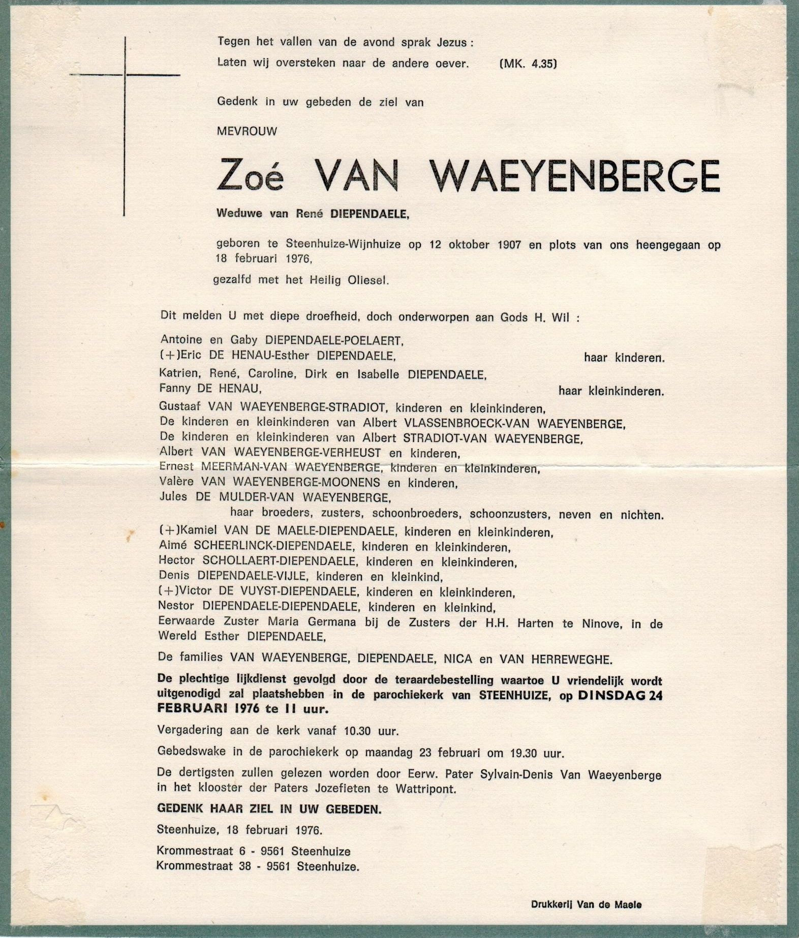 Van Waeyenberghe Zoé