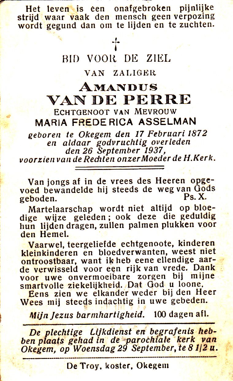 Van de Perre Amandus