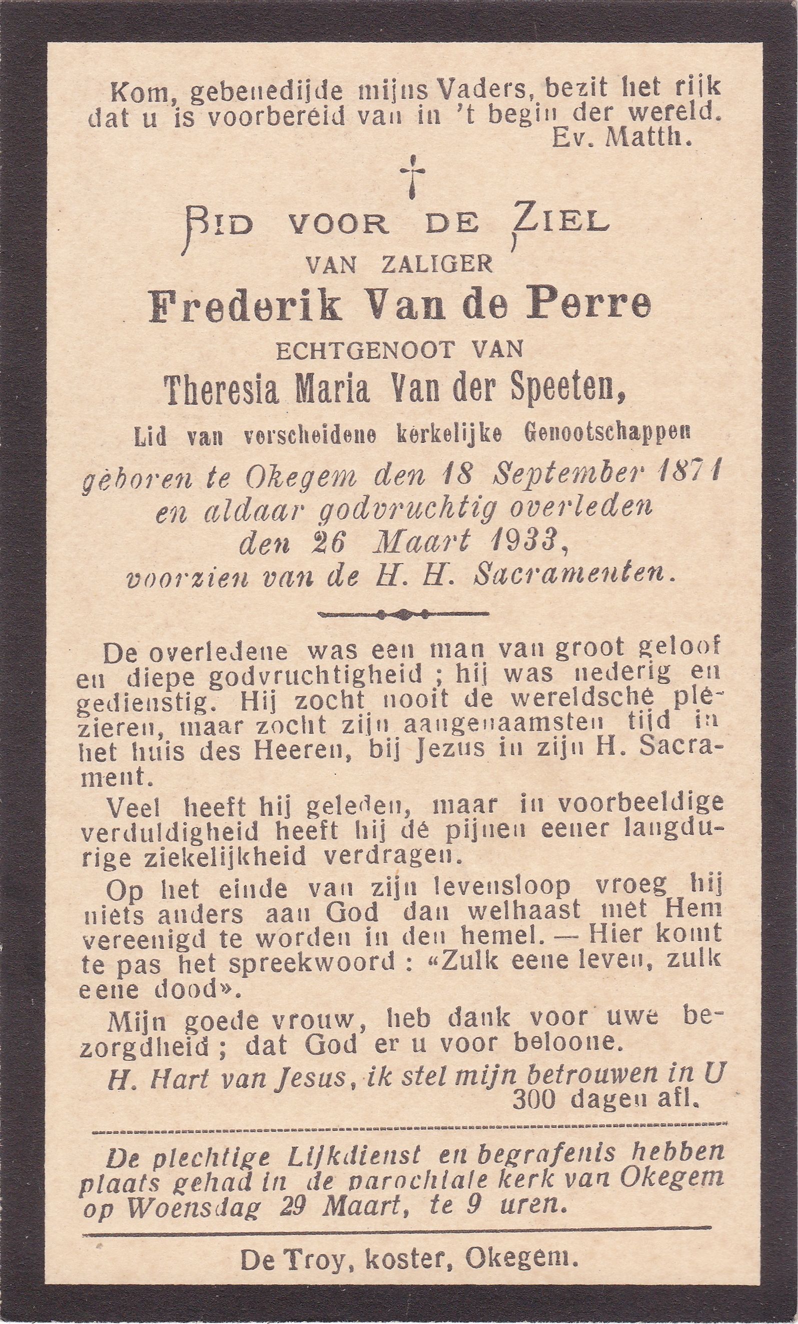 Van de Perre Frederik