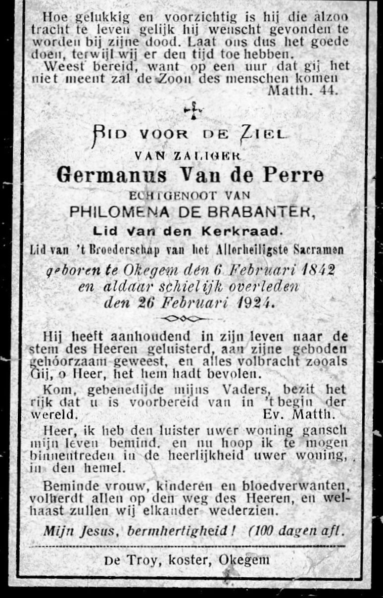 Van de Perre Germanus