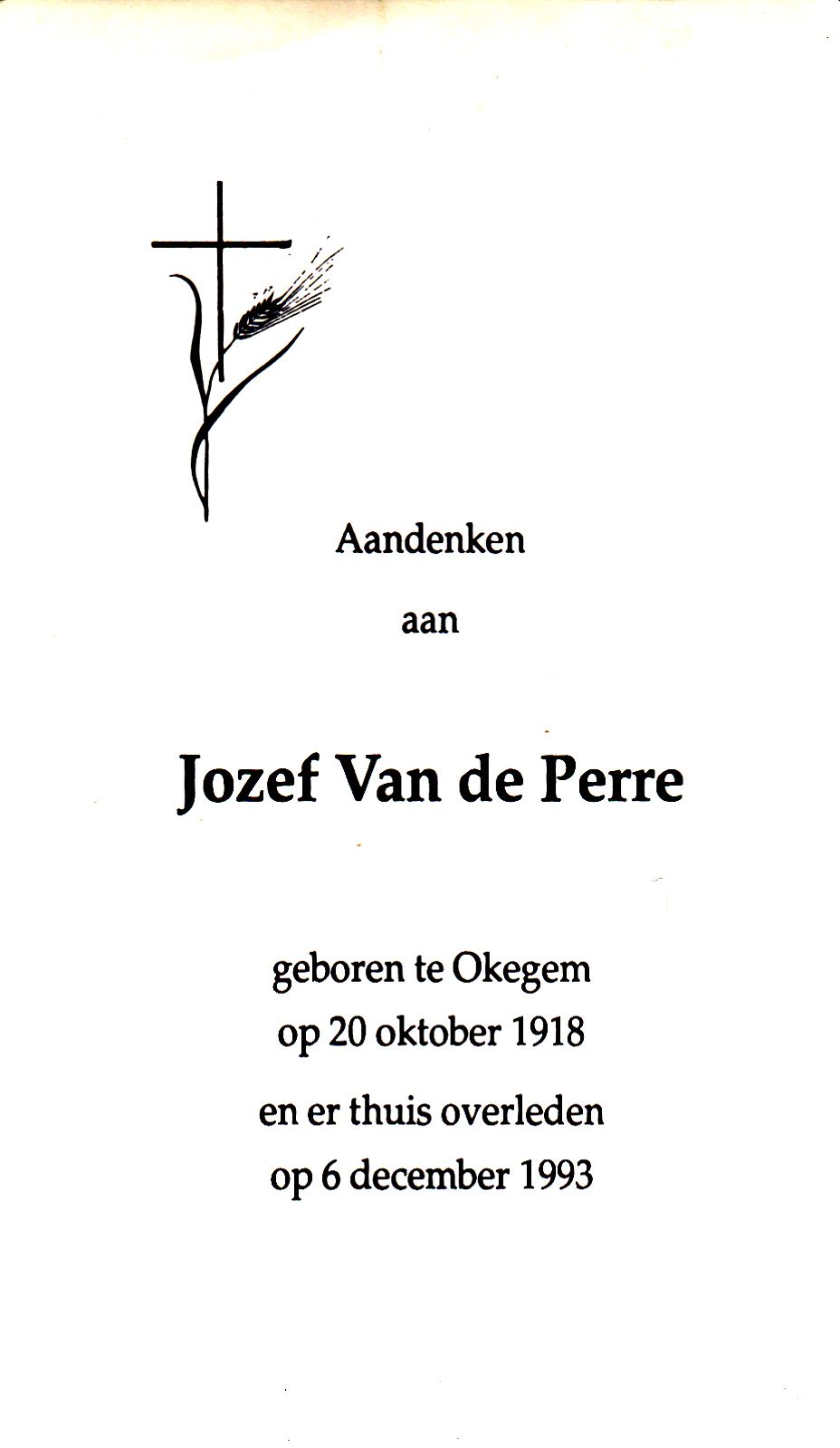 Van de Perre Jozef 