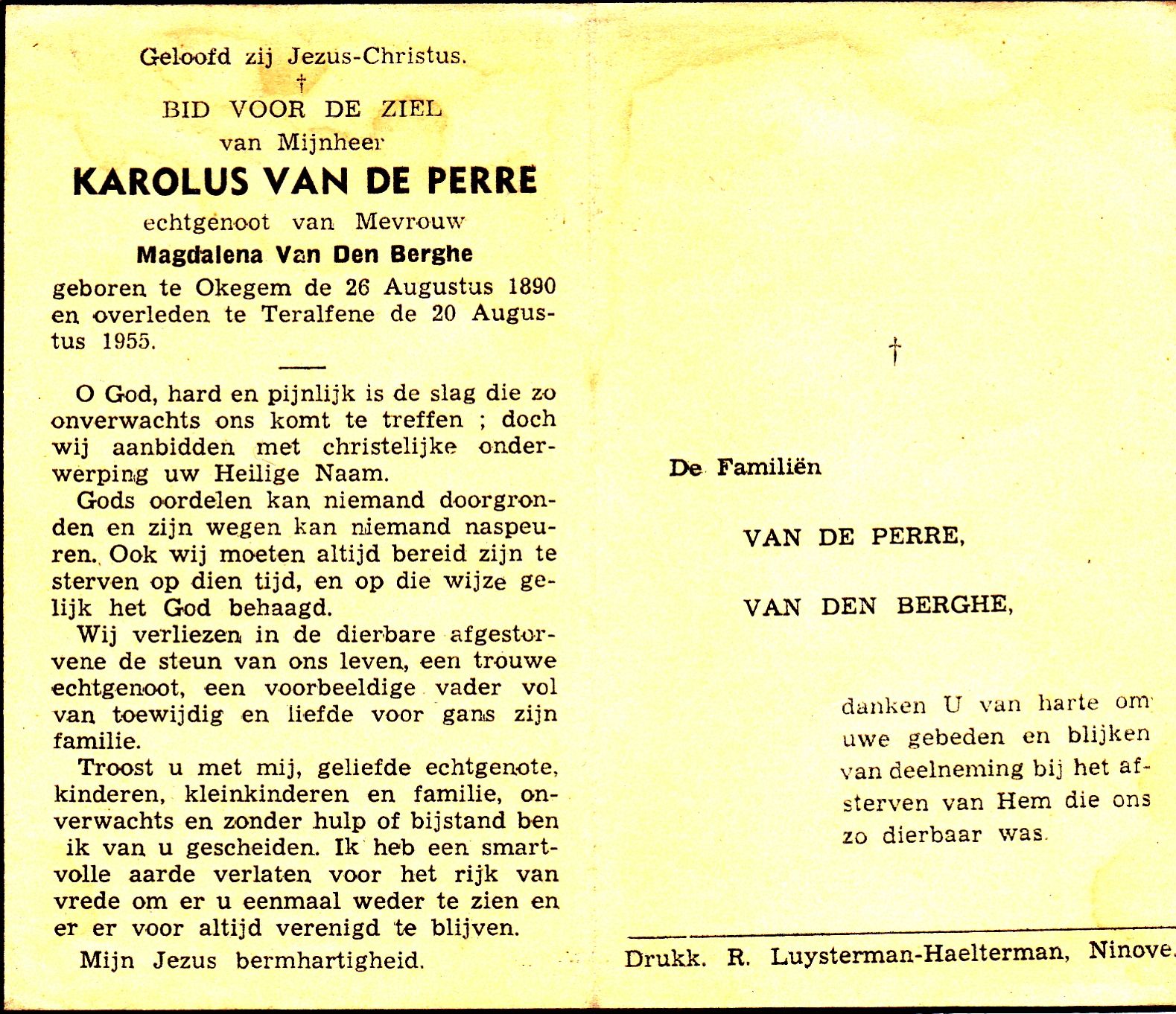 Van de Perre Karolus