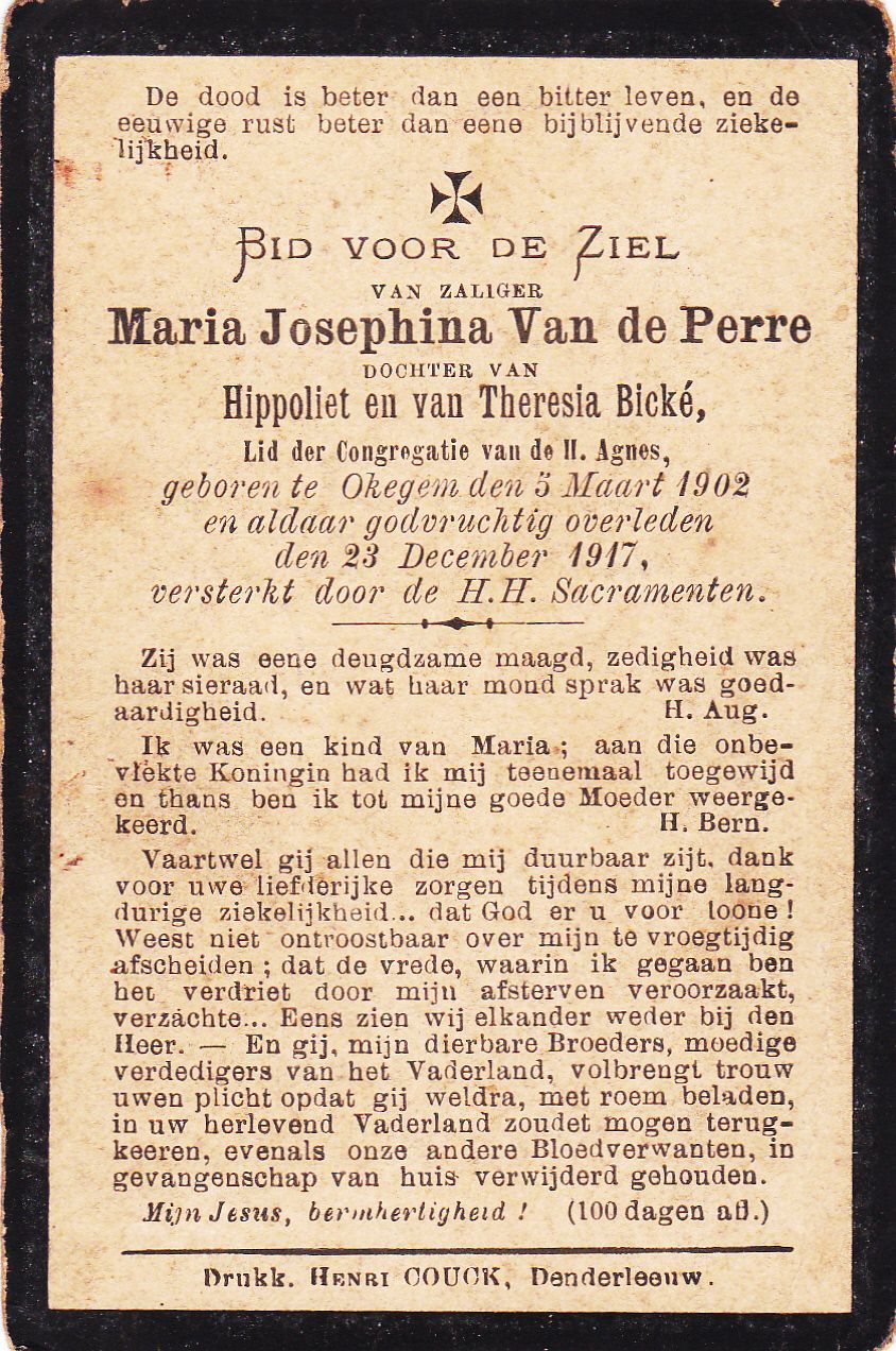 Van de Perre Maria Josephina