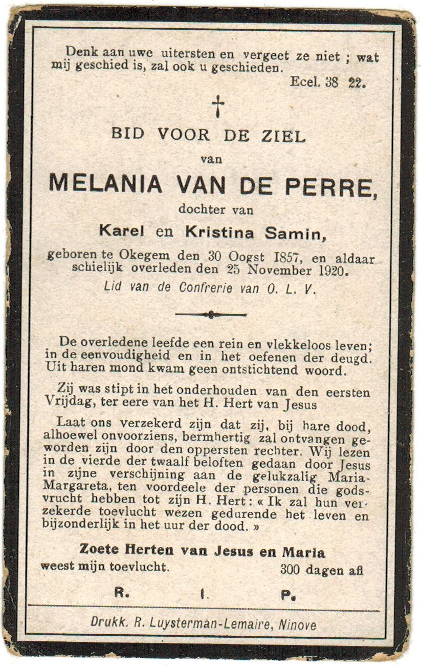 Van de Perre Melania