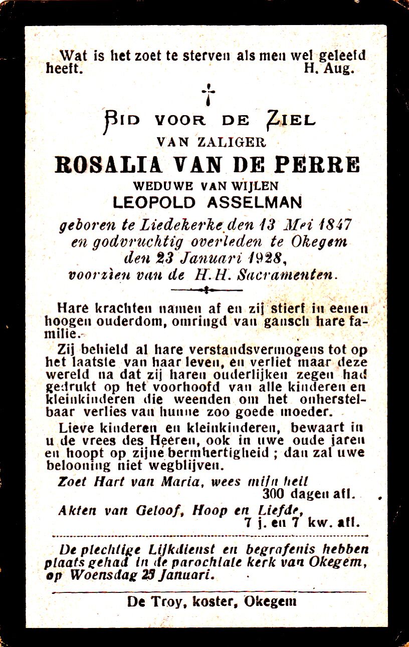 Van de Perre Rosalia