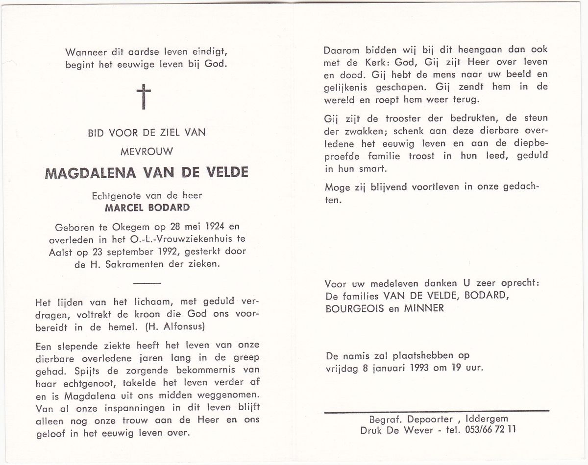 Van de Velde Magdalena