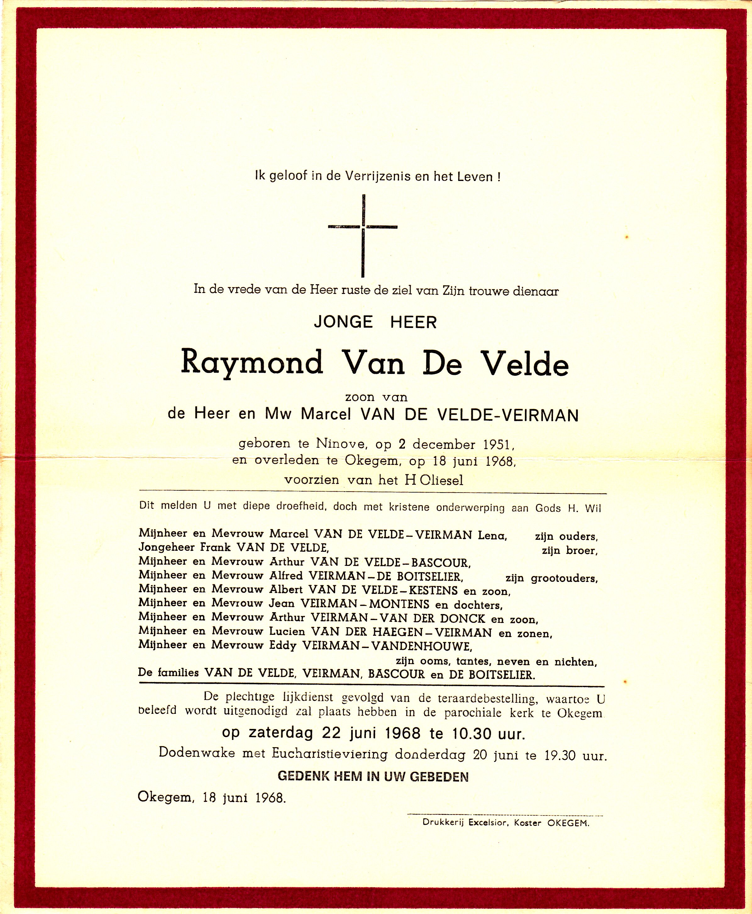 Van de Velde Raymond  