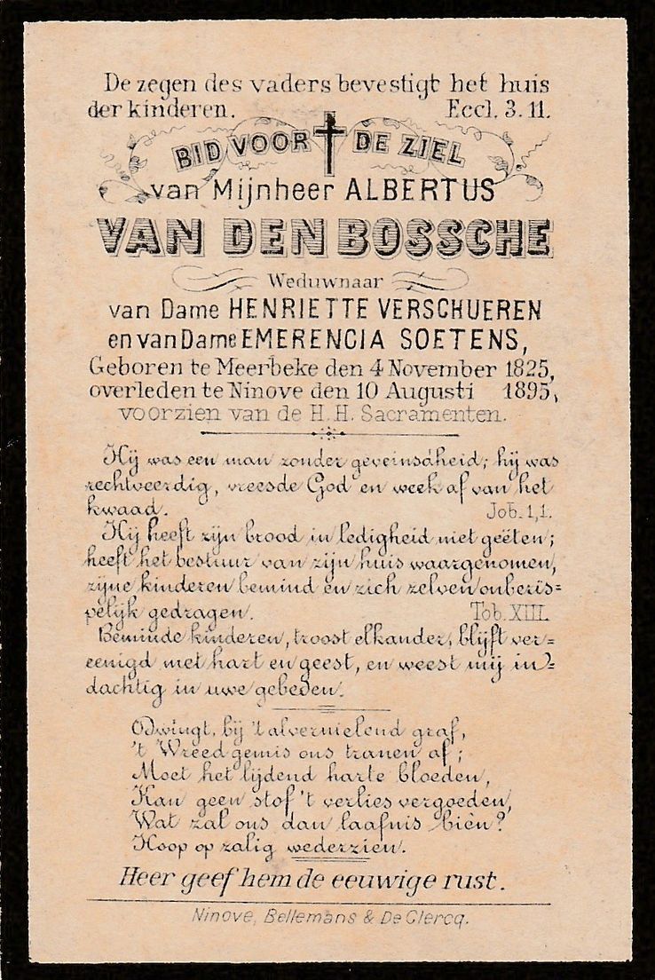 Van den Bossche Albertus