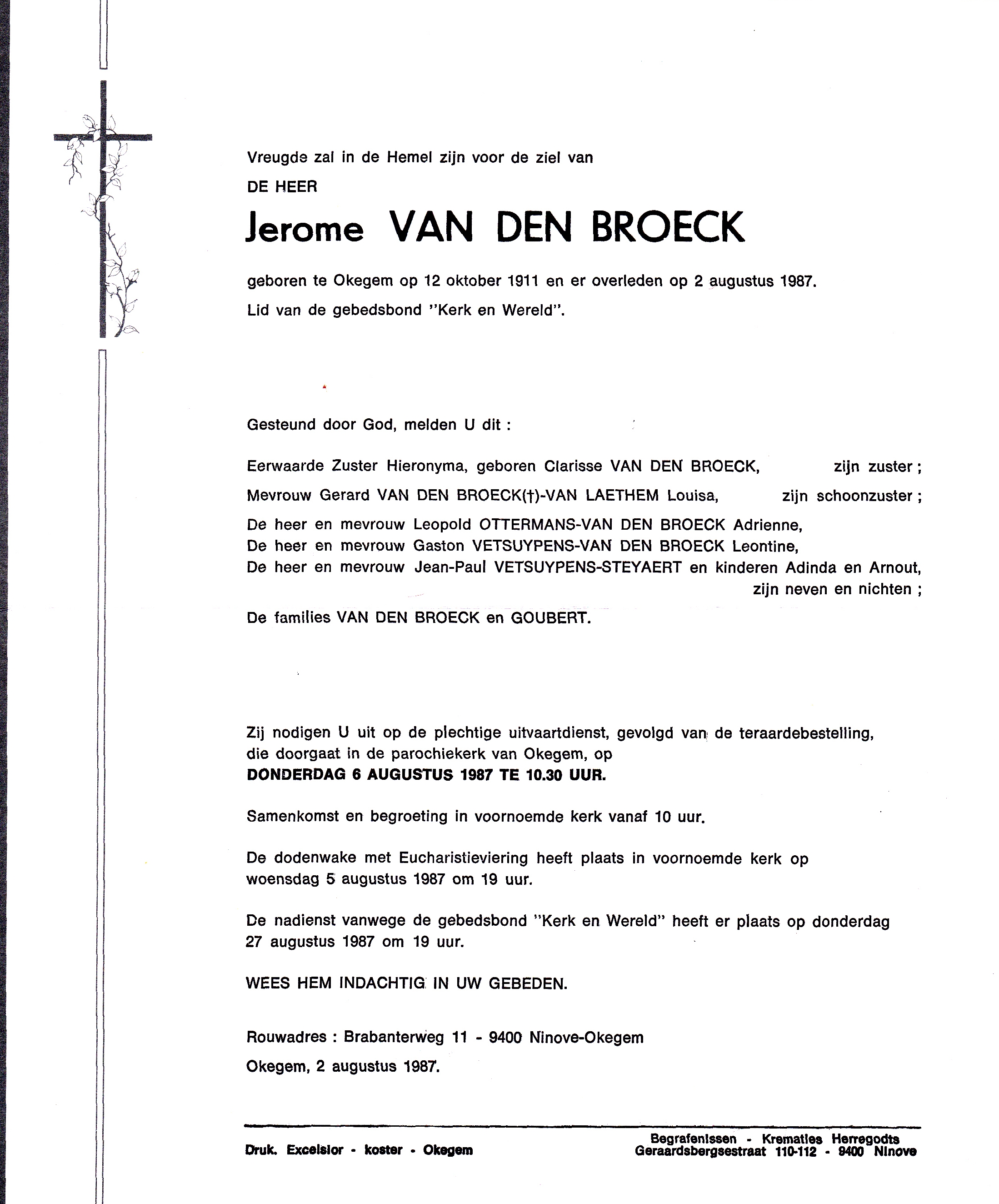 Van den Broeck Jerome  