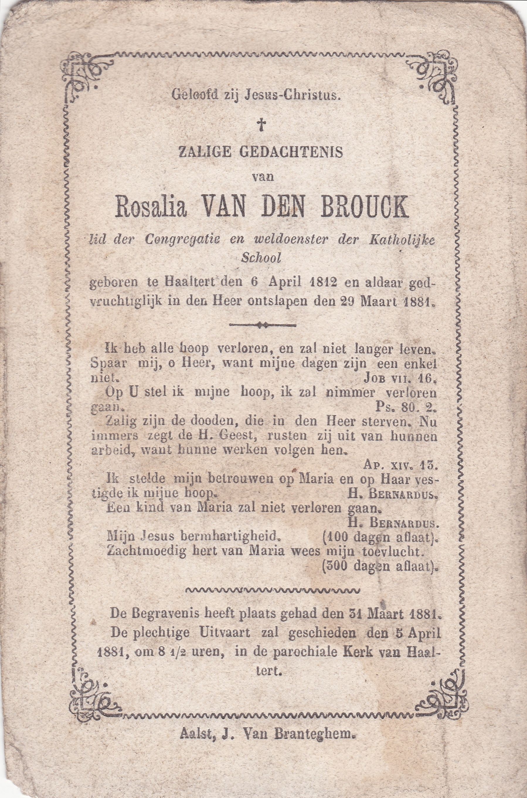 Van den Brouck Rosalia