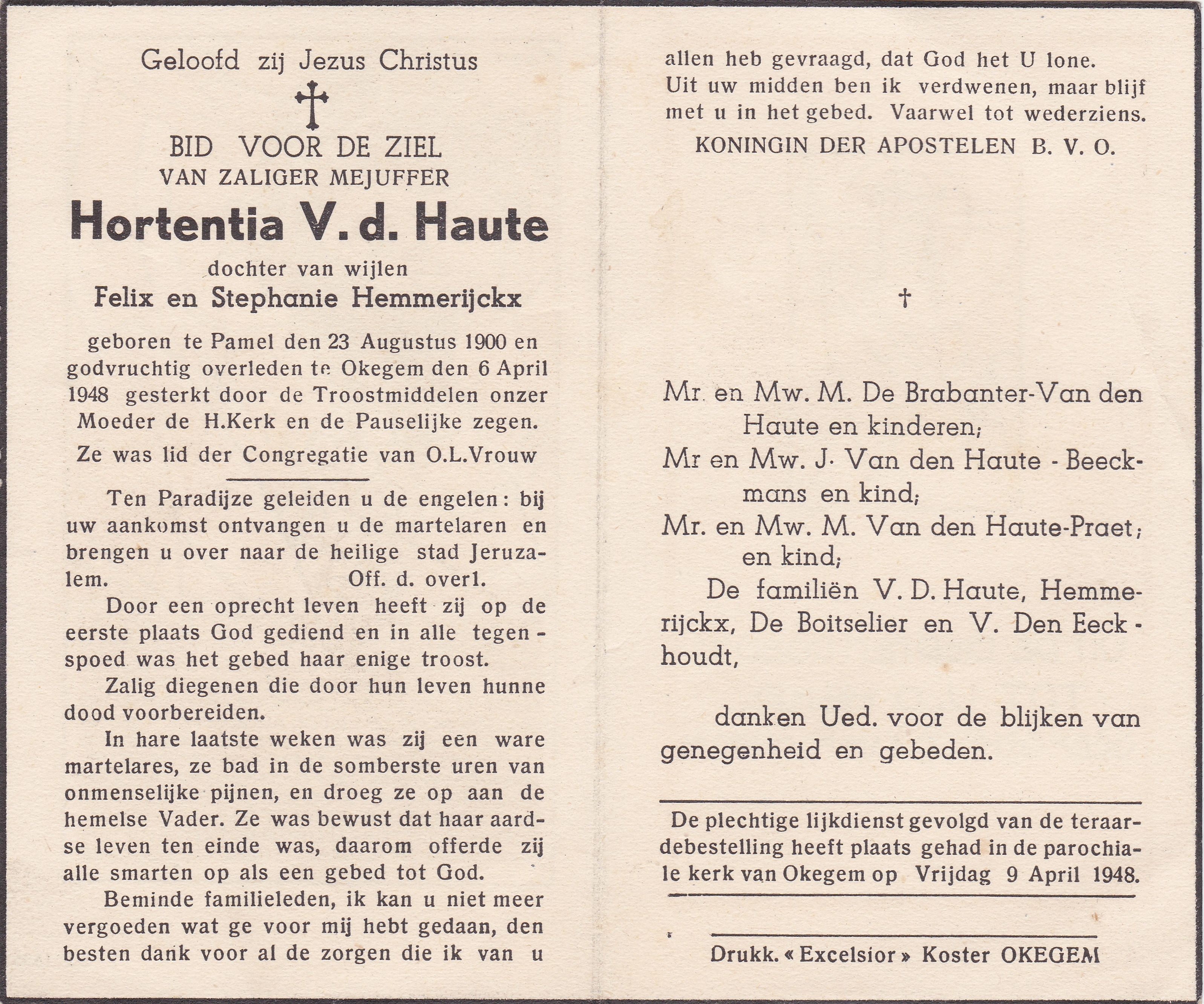 Van den Haute Hortentiza