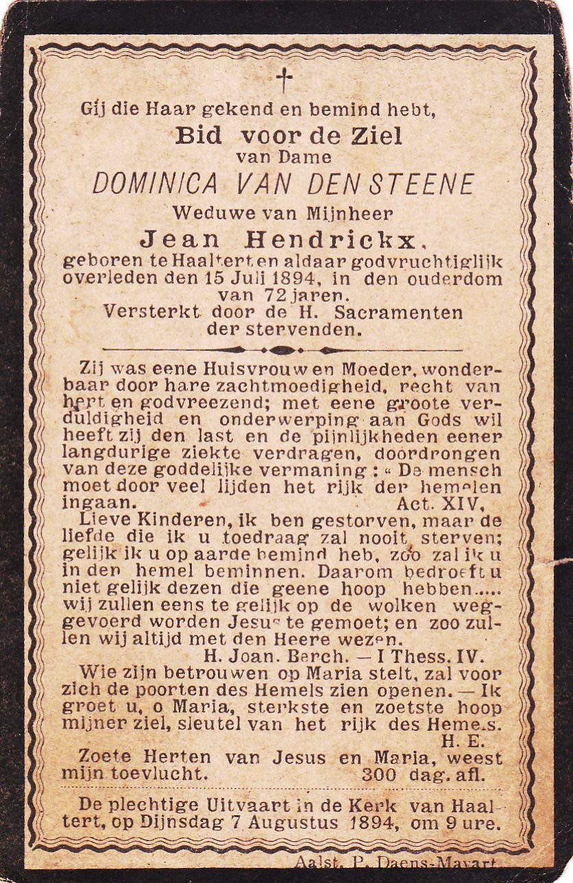 Van den Steene Dominica