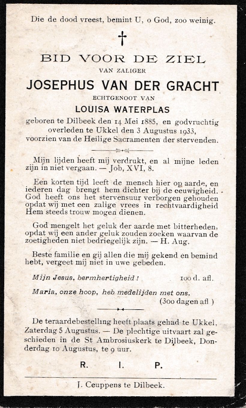 Van der Gracht Josephus