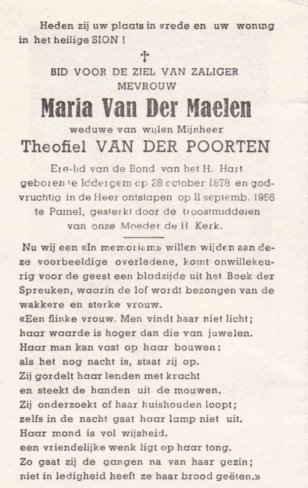 Van der Maelen Maria