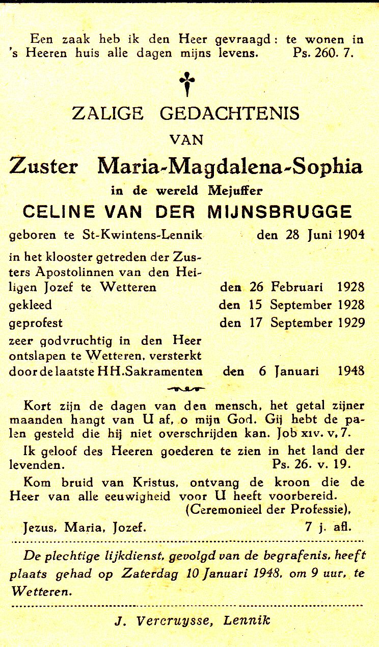 Van der Mijnsbrugge Celine