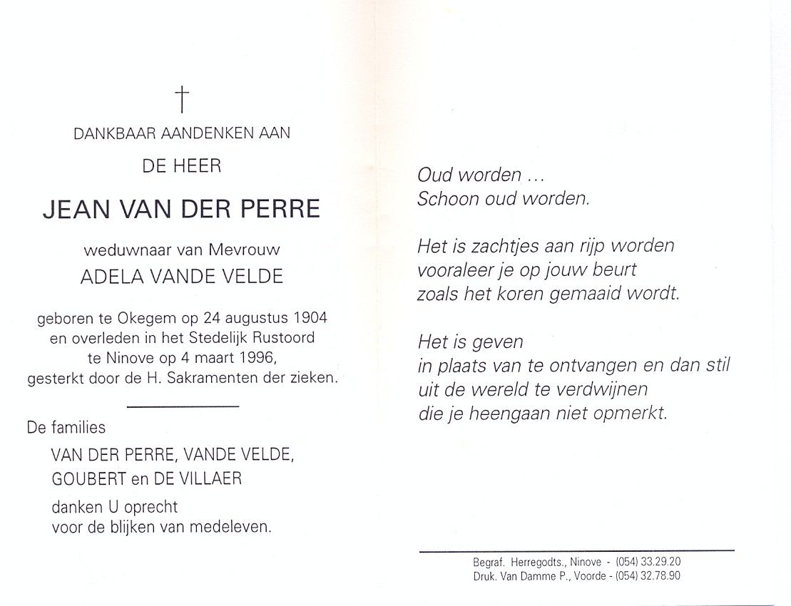 Van der Perre Jean