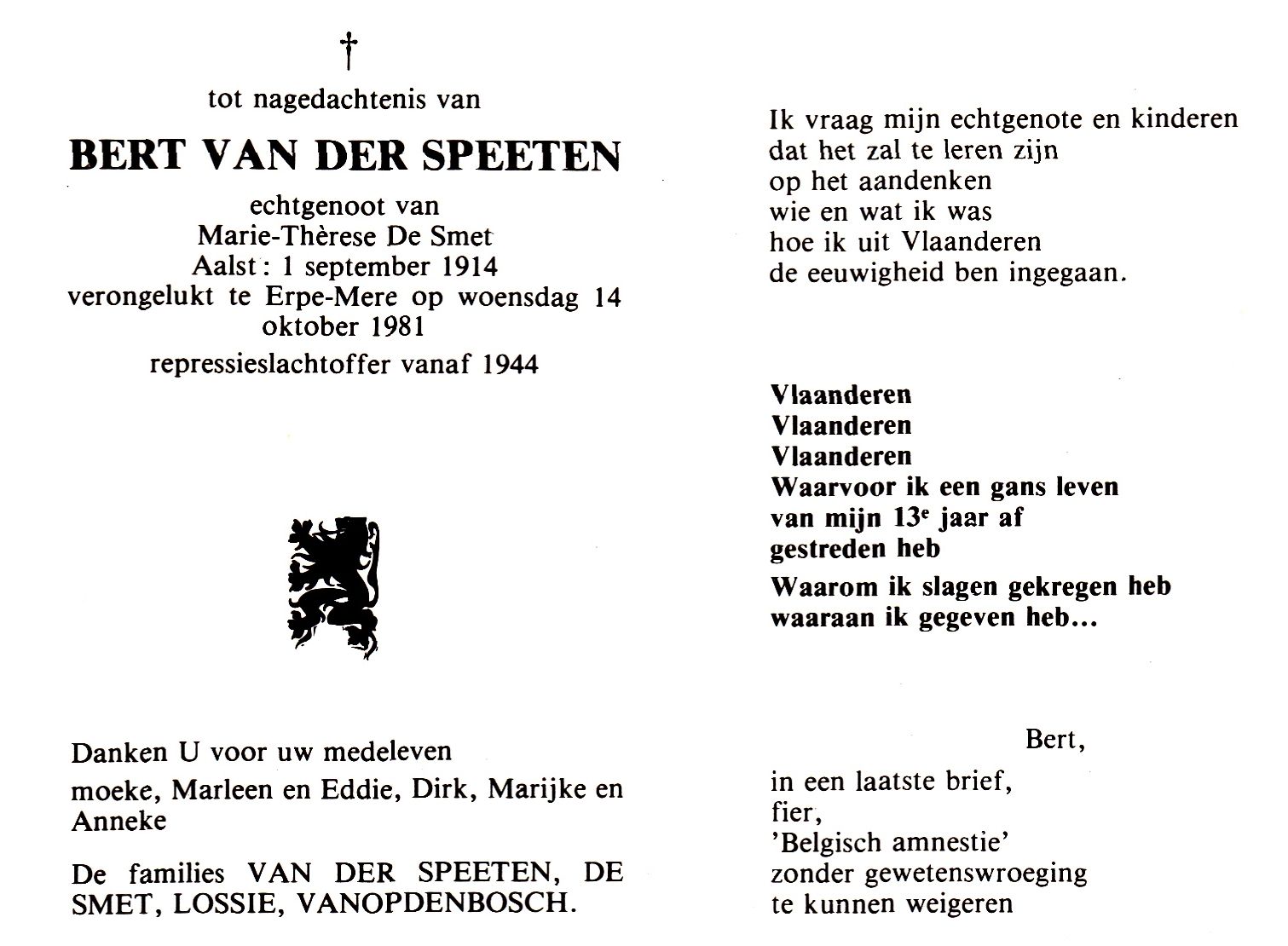 Van der Speeten Bert