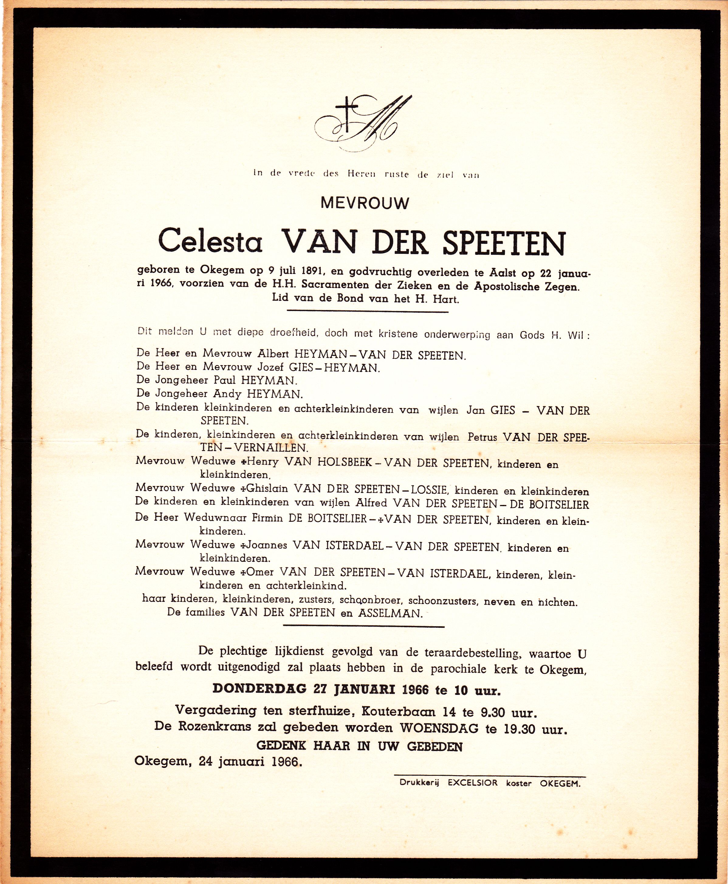 Van der Speeten Celesta 