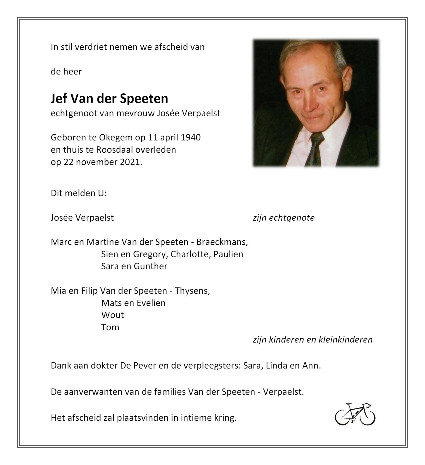 Van der Speeten Jef
