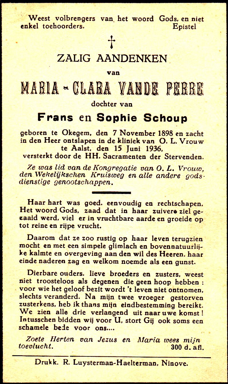 Vande Perre Maria Clara