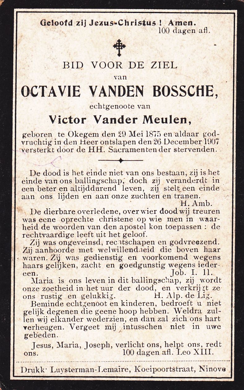 Vanden Bossche Octavie