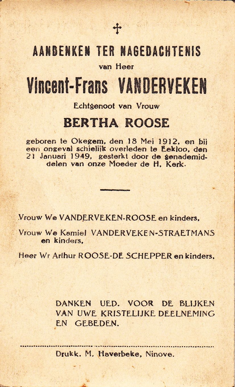 Vanderveken Vincent Frans 