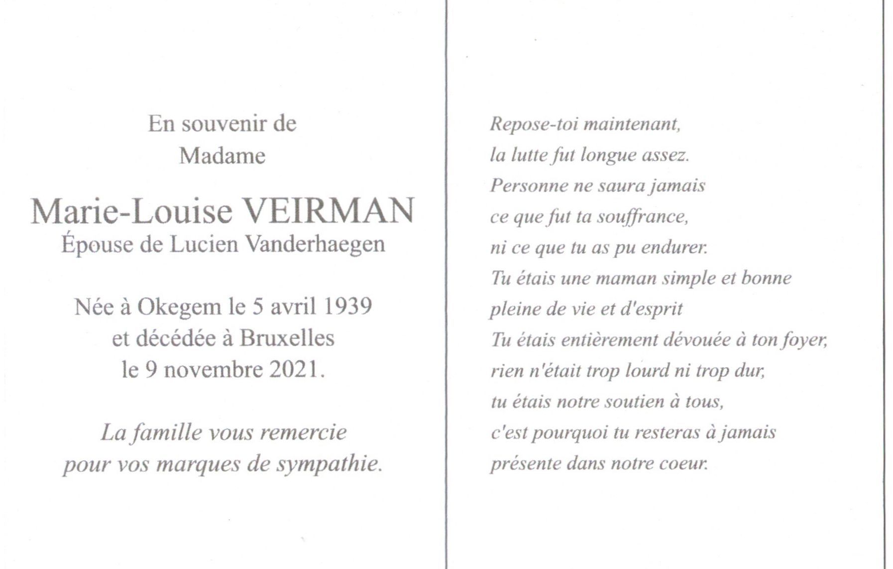 Veirman Marie-Louise