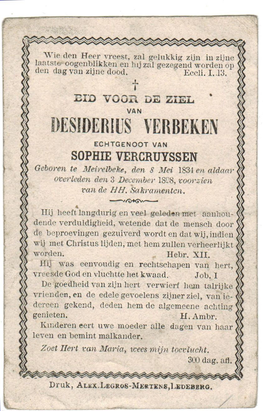 Verbeken Desiderius