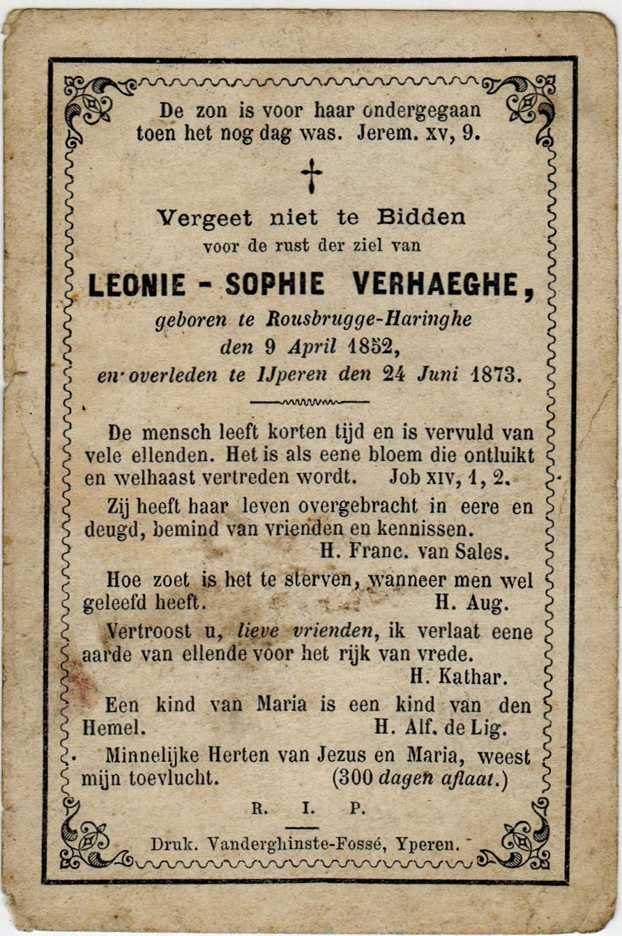 Verhaeghe Leonie Sophie