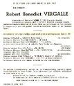 Vergalle Robert Benedict