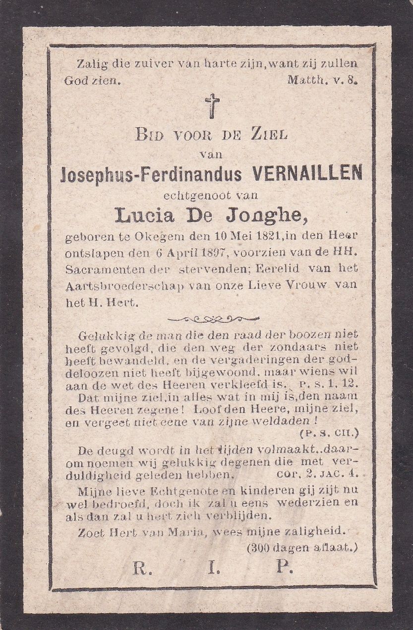 Vernaillen Josephus Ferdinandus 