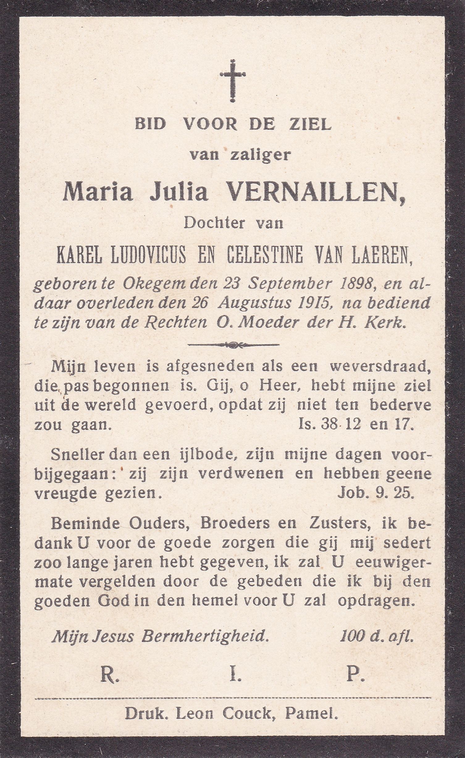 Vernaillen Maria Julia