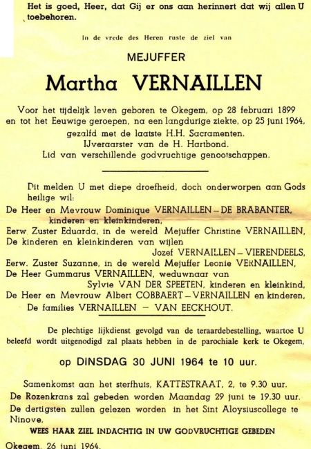 Vernaillen Martha   