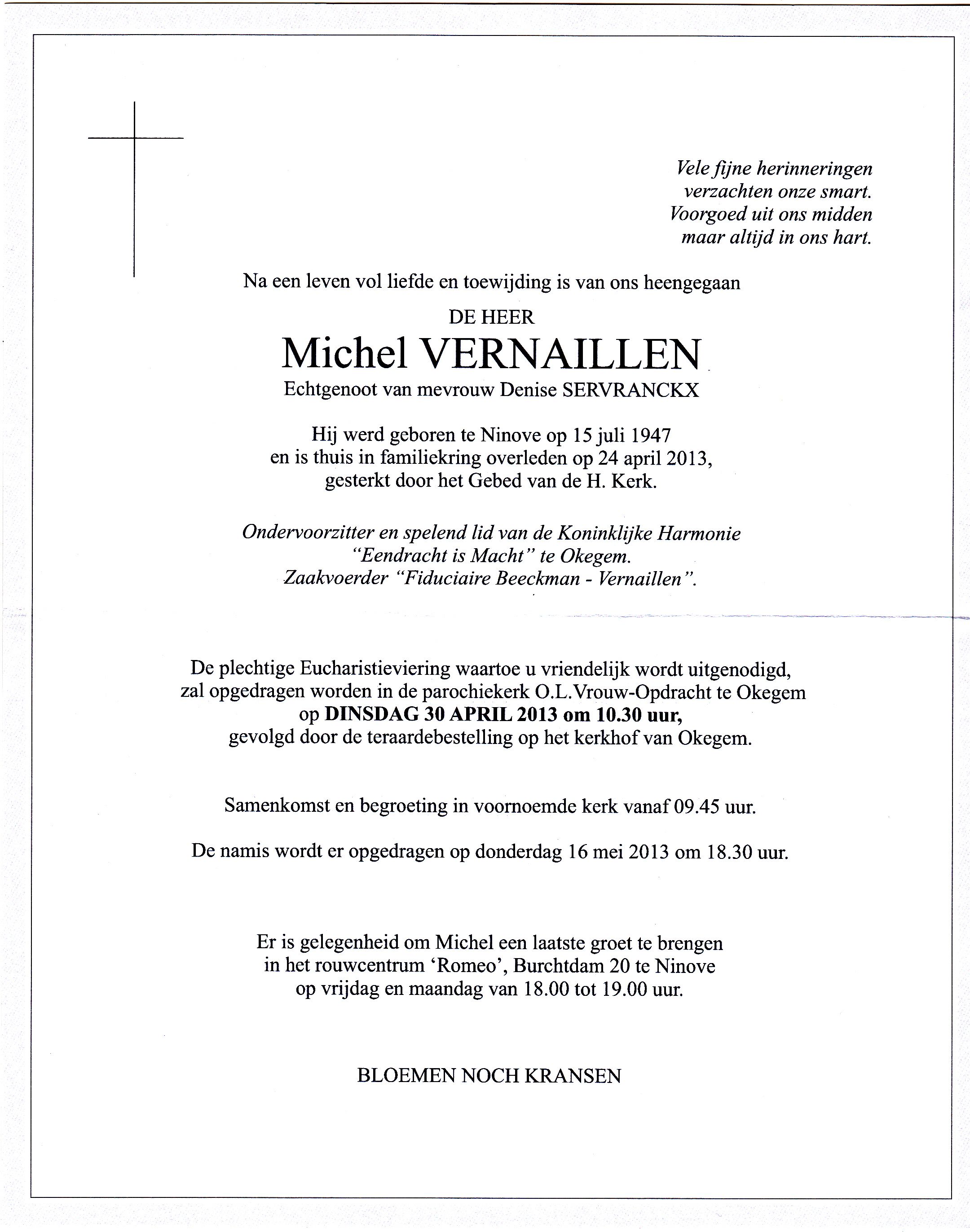 Vernaillen Michel   