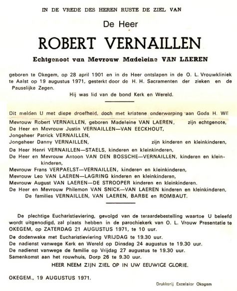 Vernaillen Robert   