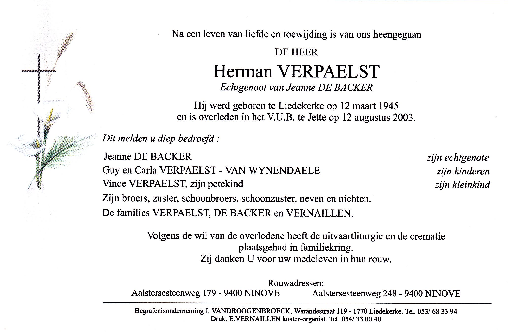 Verpaelst Herman  