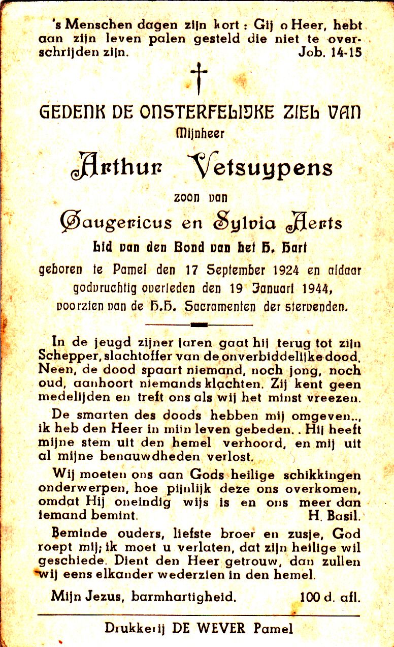 Vetsuypens Arthur