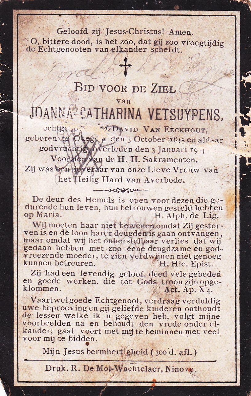 Vetsuypens Joanna Catharina