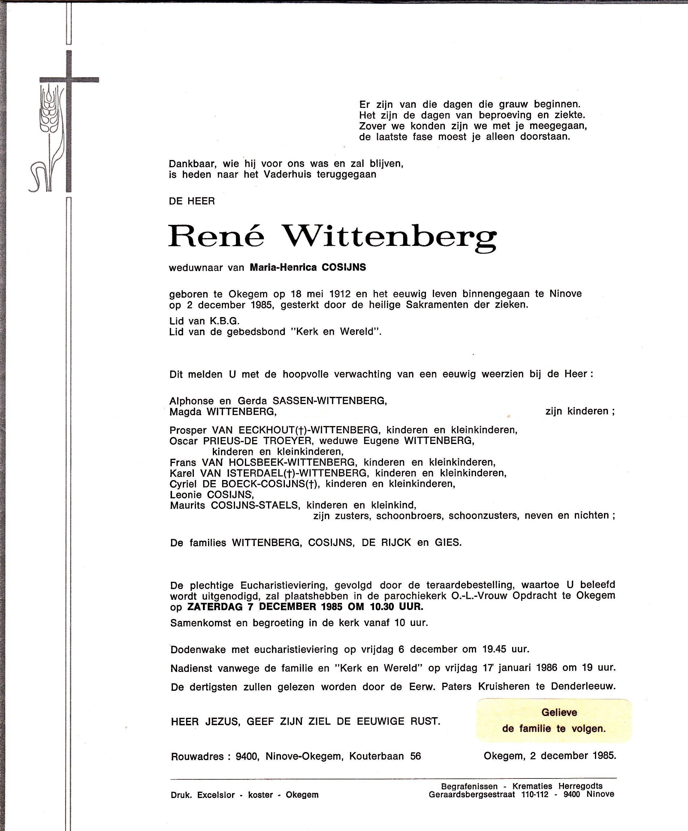Wittenberg René  